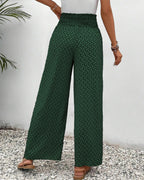 Sapphira - Hosen Hochtaillierte Damenhosen mit Geometrischem Muster