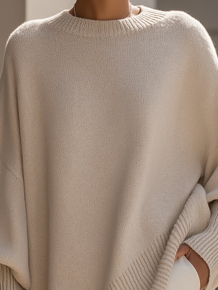 Claremont Pullover – Damen Langarm Strickpullover