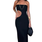 Damen Bandeau-Kleid aus Baumwolle und Polyester | Trägerloses Stretchkleid | Alltag und Urlaub | Schmid