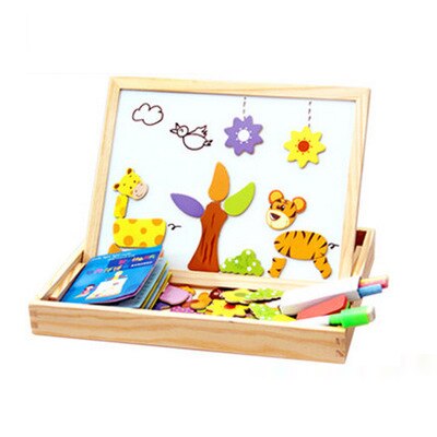 Artmagnet board | magnetische & klassische tafel aus holz für kinder – kreativität und lernspaß überall