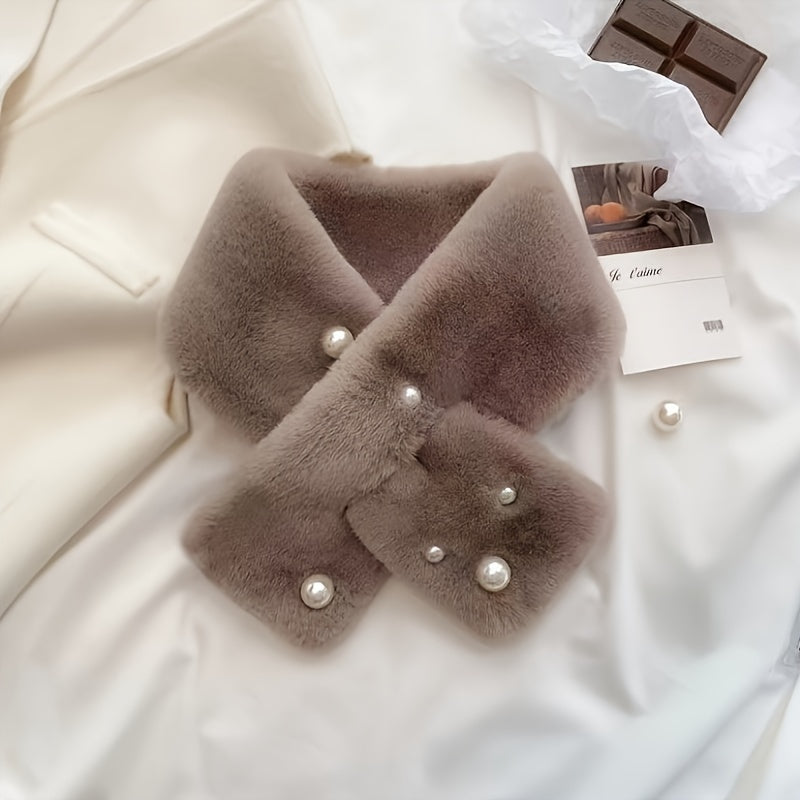 Sophie | Elegantes Plaid Mit Perlenakzenten Für Stilvolle Wärme