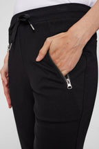Therese Hose Toa Noos aus Leinen und Baumwolle mit Elastikbund