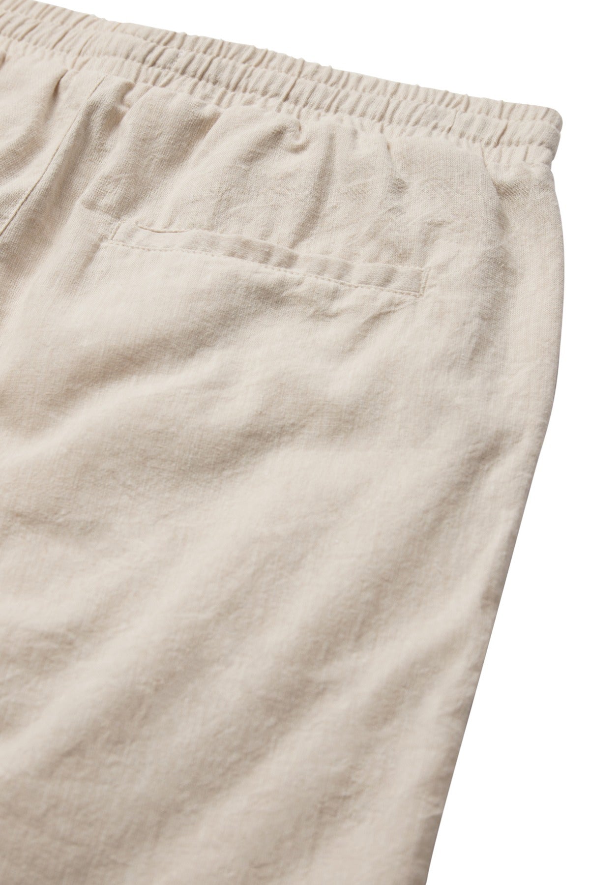Mono Hør‑Shorts IZZY aus Leinen und Baumwolle mit Elastikbund