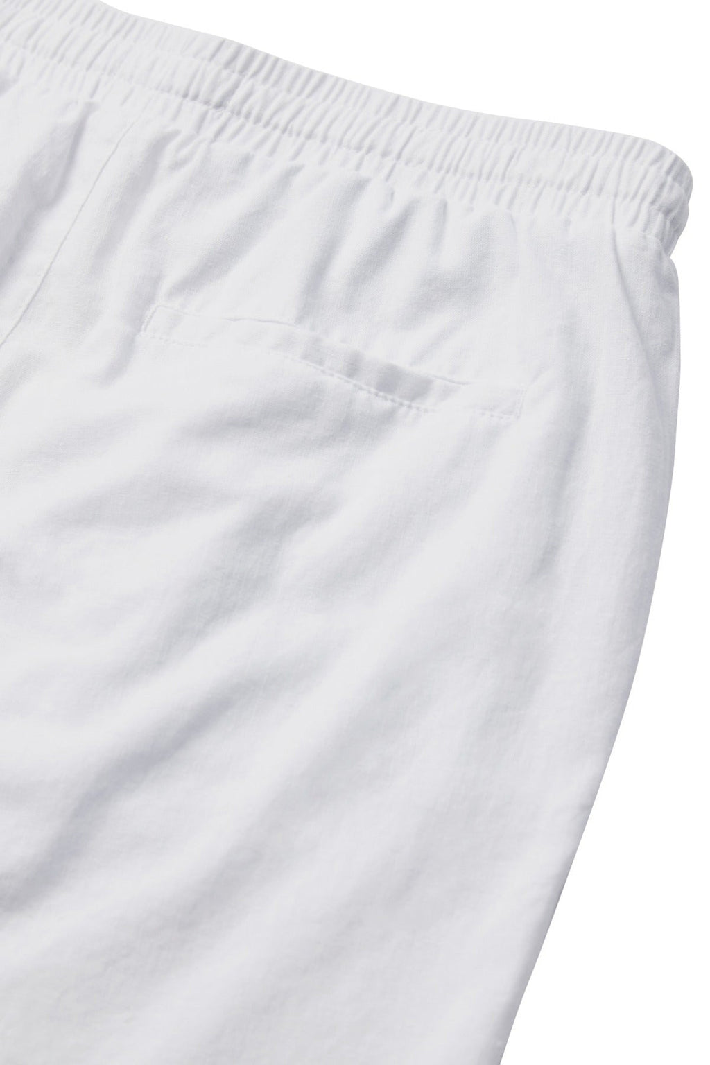 Mono Hør‑Shorts IZZY aus Leinen und Baumwolle mit Elastikbund