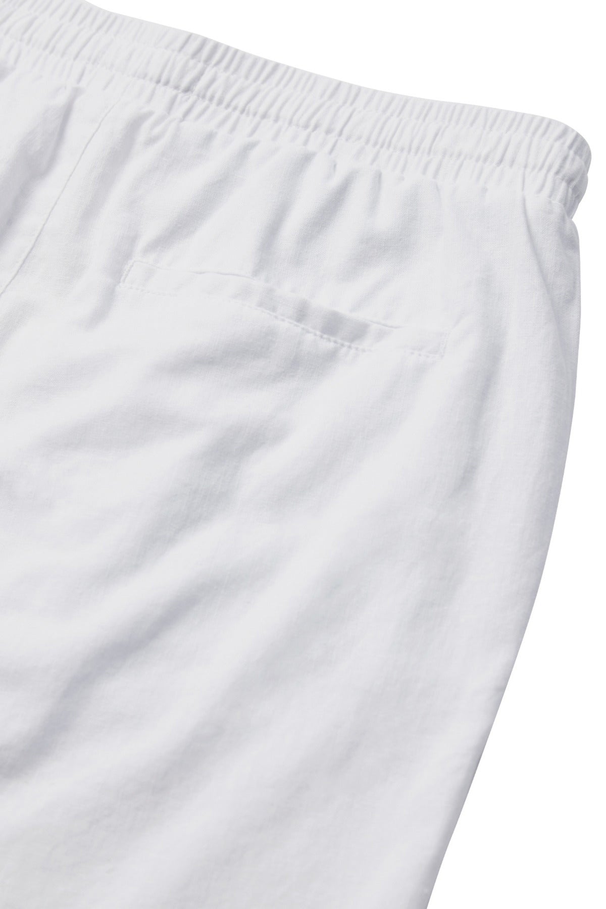 Mono Hør‑Shorts IZZY aus Leinen und Baumwolle mit Elastikbund