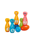 Cartoon Bowling-Spielzeugset für Kinder – 10 Kegel und 2 Bälle