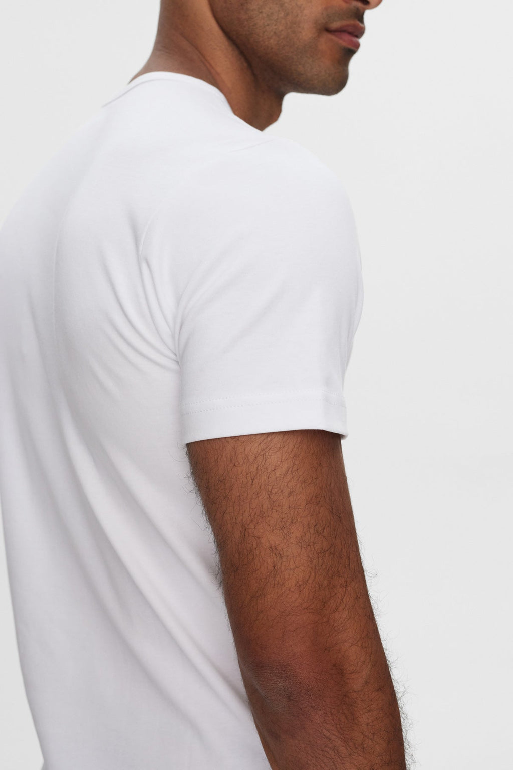 Kantt Kurzarm‑T‑Shirt Sam aus Baumwolle mit Rundhalsausschnitt