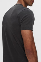 Kantt Kurzarm‑T‑Shirt Sam aus Baumwolle mit Rundhalsausschnitt