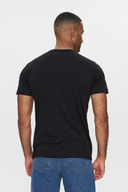 Kantt Kurzarm‑T‑Shirt Sam aus Baumwolle mit Rundhalsausschnitt