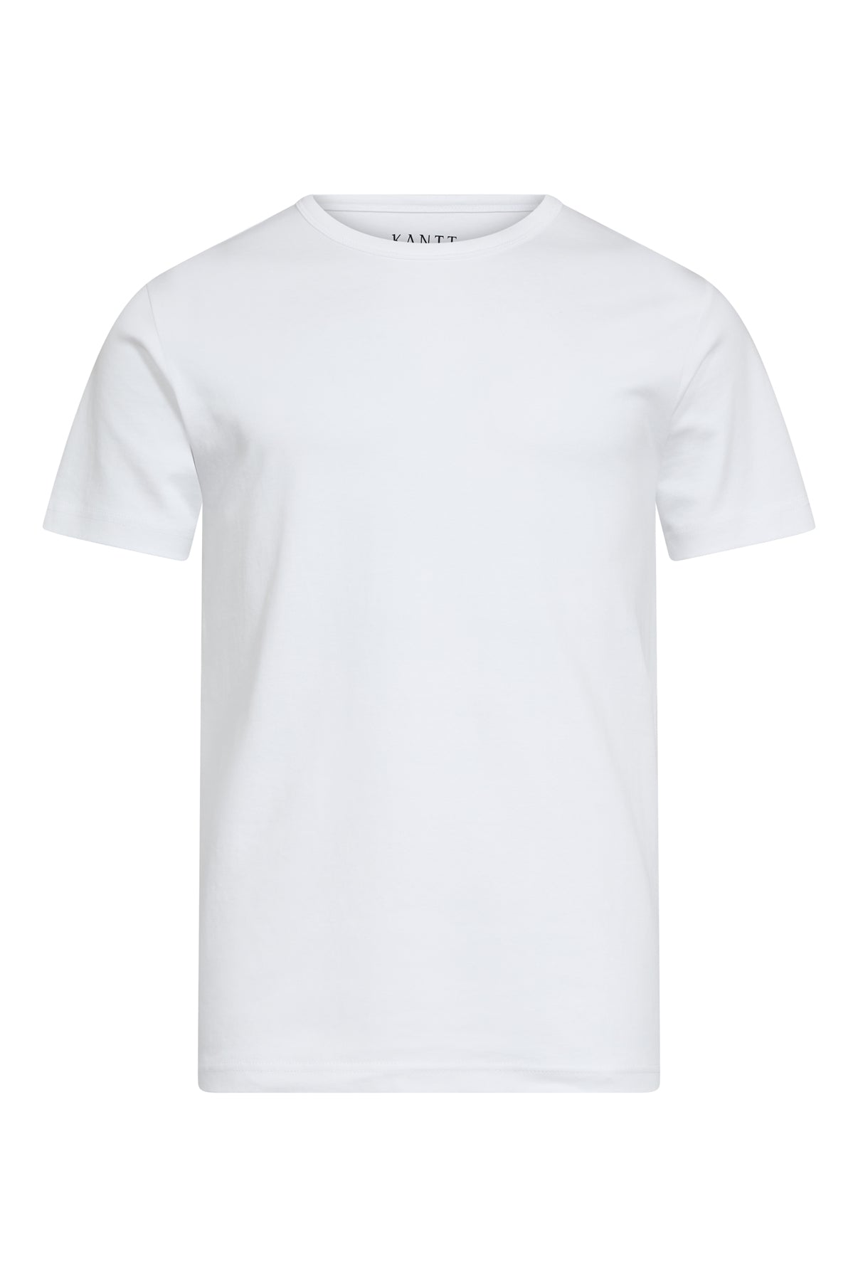 Kantt Kurzarm‑T‑Shirt Sam aus Baumwolle mit Rundhalsausschnitt