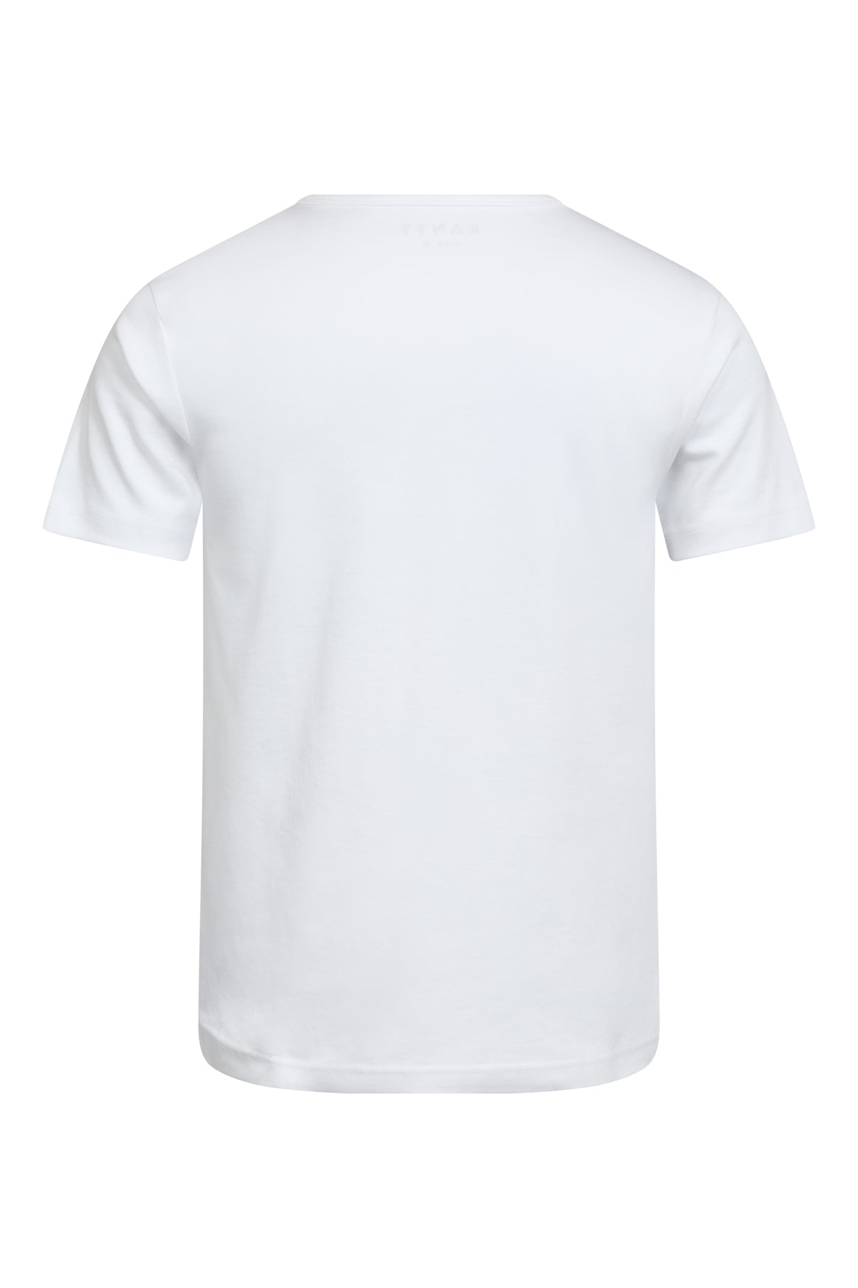 Kantt Kurzarm‑T‑Shirt Sam aus Baumwolle mit Rundhalsausschnitt