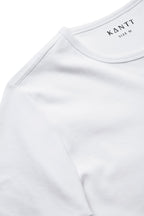 Kantt Kurzarm‑T‑Shirt Sam aus Baumwolle mit Rundhalsausschnitt