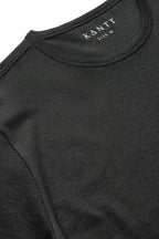Kantt Kurzarm‑T‑Shirt Sam aus Baumwolle mit Rundhalsausschnitt