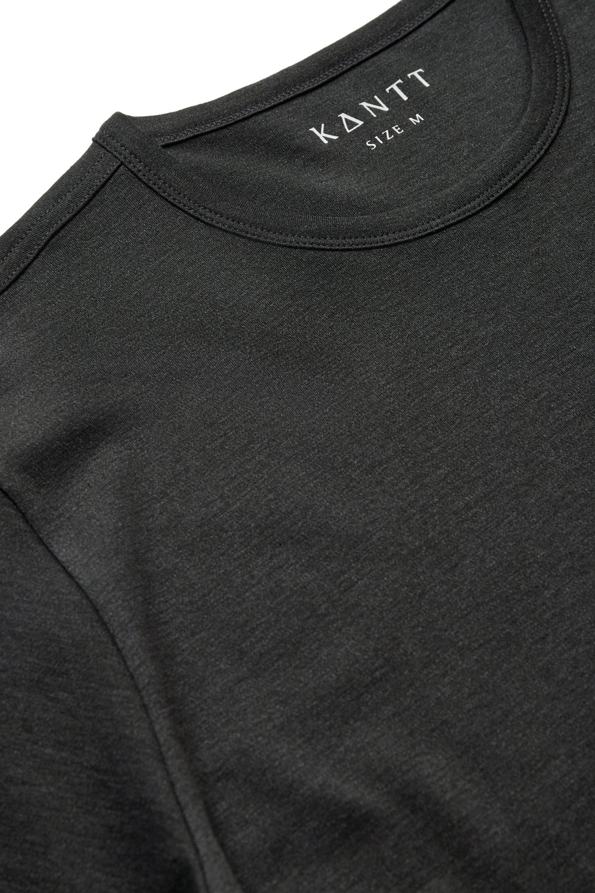 Kantt Kurzarm‑T‑Shirt Sam aus Baumwolle mit Rundhalsausschnitt