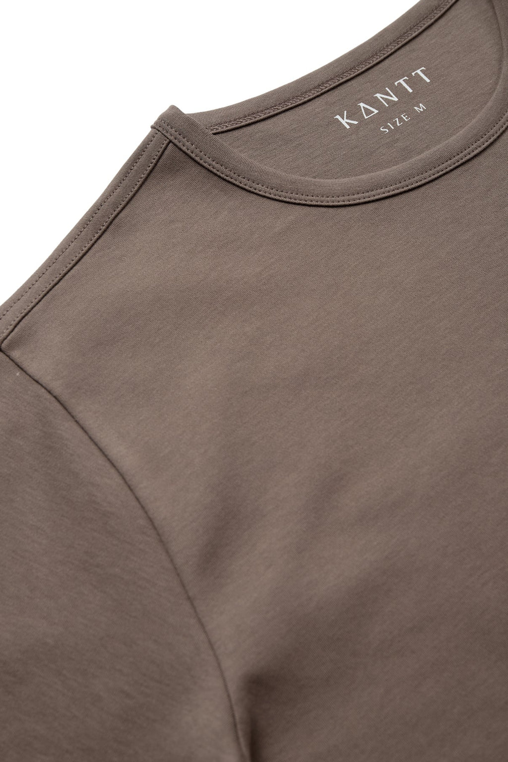 Kantt Kurzarm‑T‑Shirt Sam aus Baumwolle mit Rundhalsausschnitt