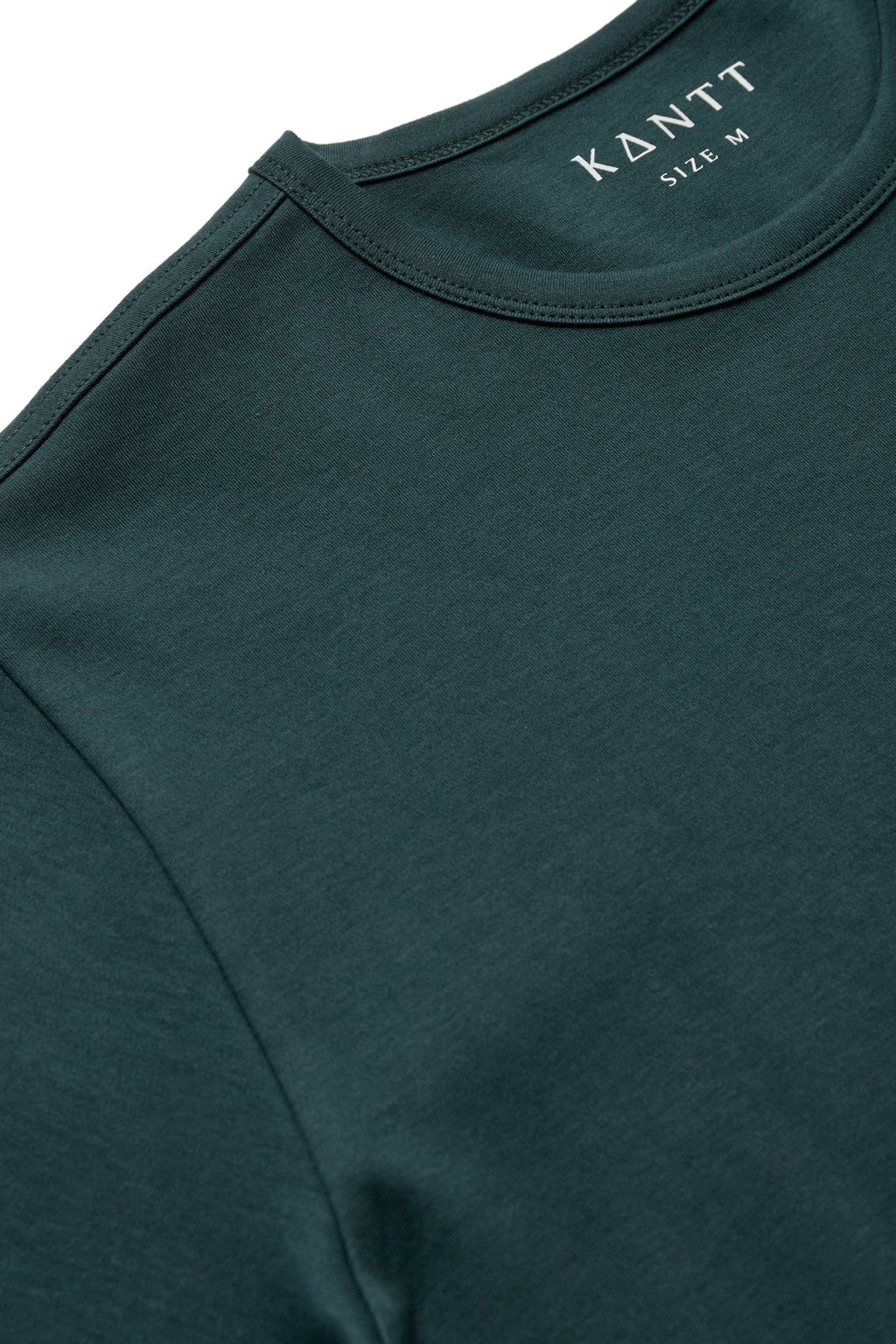 Kantt Kurzarm‑T‑Shirt Sam aus Baumwolle mit Rundhalsausschnitt