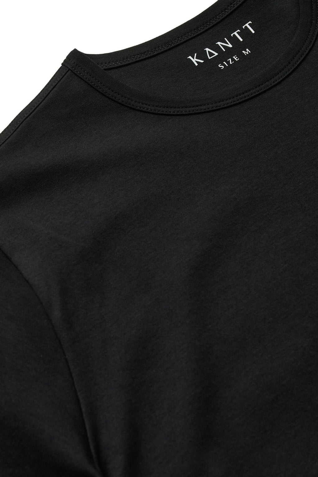 Kantt Kurzarm‑T‑Shirt Sam aus Baumwolle mit Rundhalsausschnitt