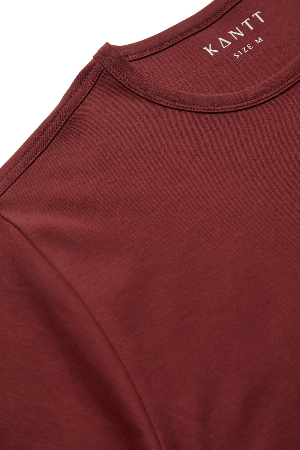 Kantt Kurzarm‑T‑Shirt Sam aus Baumwolle mit Rundhalsausschnitt