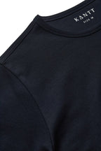 Kantt Kurzarm‑T‑Shirt Sam aus Baumwolle mit Rundhalsausschnitt