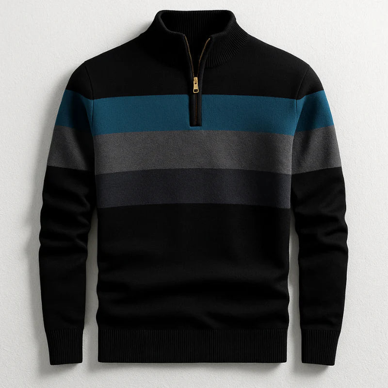 Lorven Gestreifter Pullover aus Strick für Alltag und Freizeit