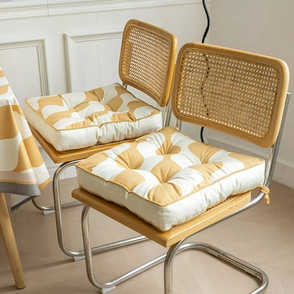 Ästhetisches Wirbelmuster Kissen | Elegantes Design Für Wohnzimmer & Schlafzimmer