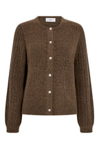 Vakker Fina Strick‑Cardigan mit Knöpfen aus Mischgewebe