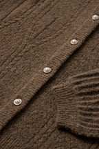 Vakker Fina Strick‑Cardigan mit Knöpfen aus Mischgewebe
