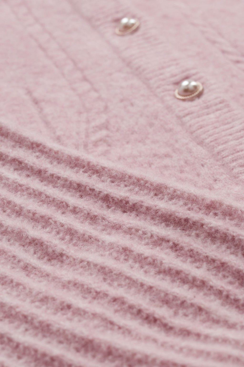 Vakker Fina Strick‑Cardigan mit Knöpfen aus Mischgewebe