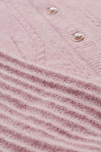 Vakker Fina Strick‑Cardigan mit Knöpfen aus Mischgewebe
