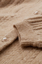 Vakker Fina Strick‑Cardigan mit Knöpfen aus Mischgewebe