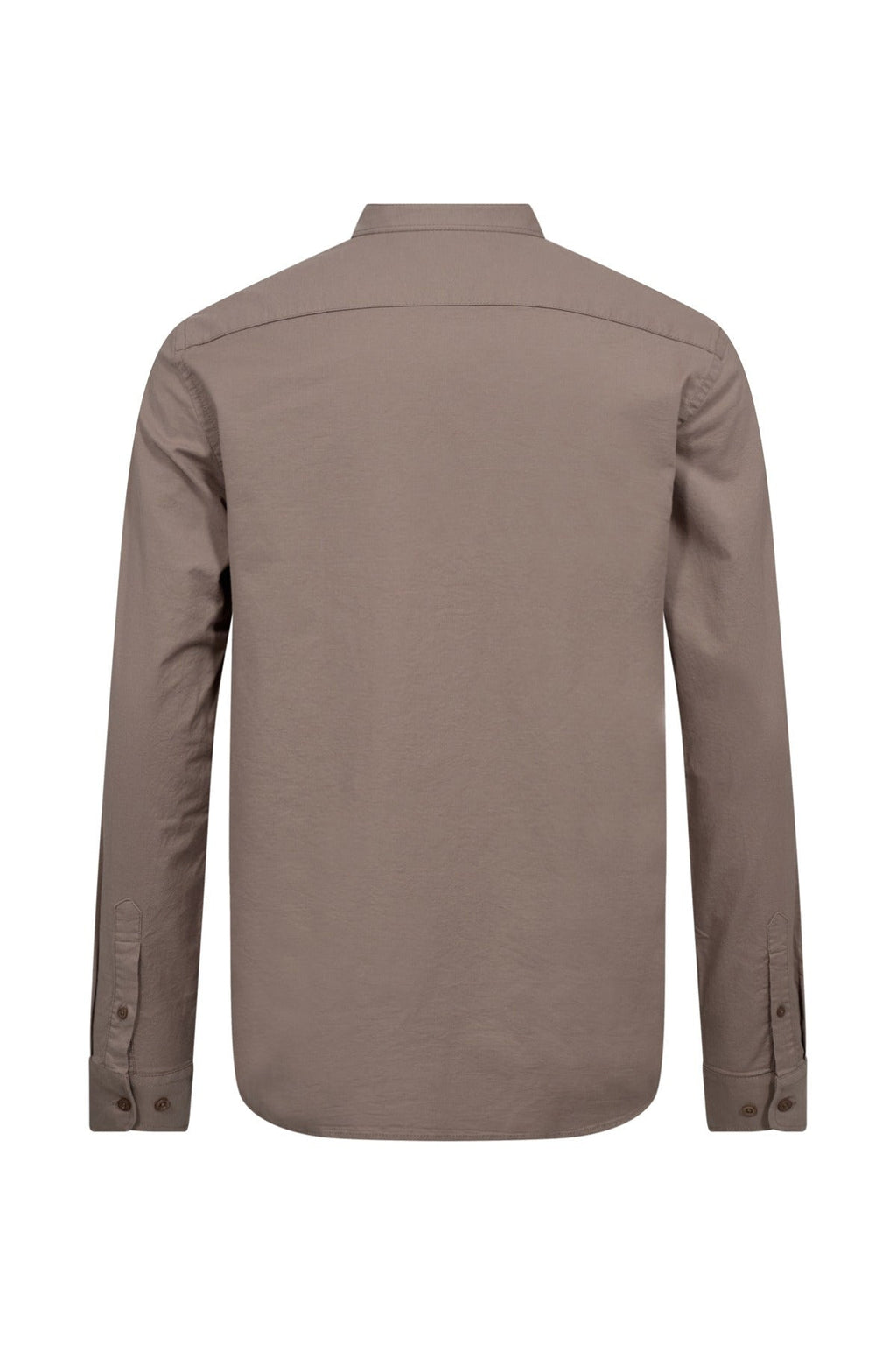 Kantt Langarm‑Hemd Rome mit Button‑Down Kragen aus Baumwolle