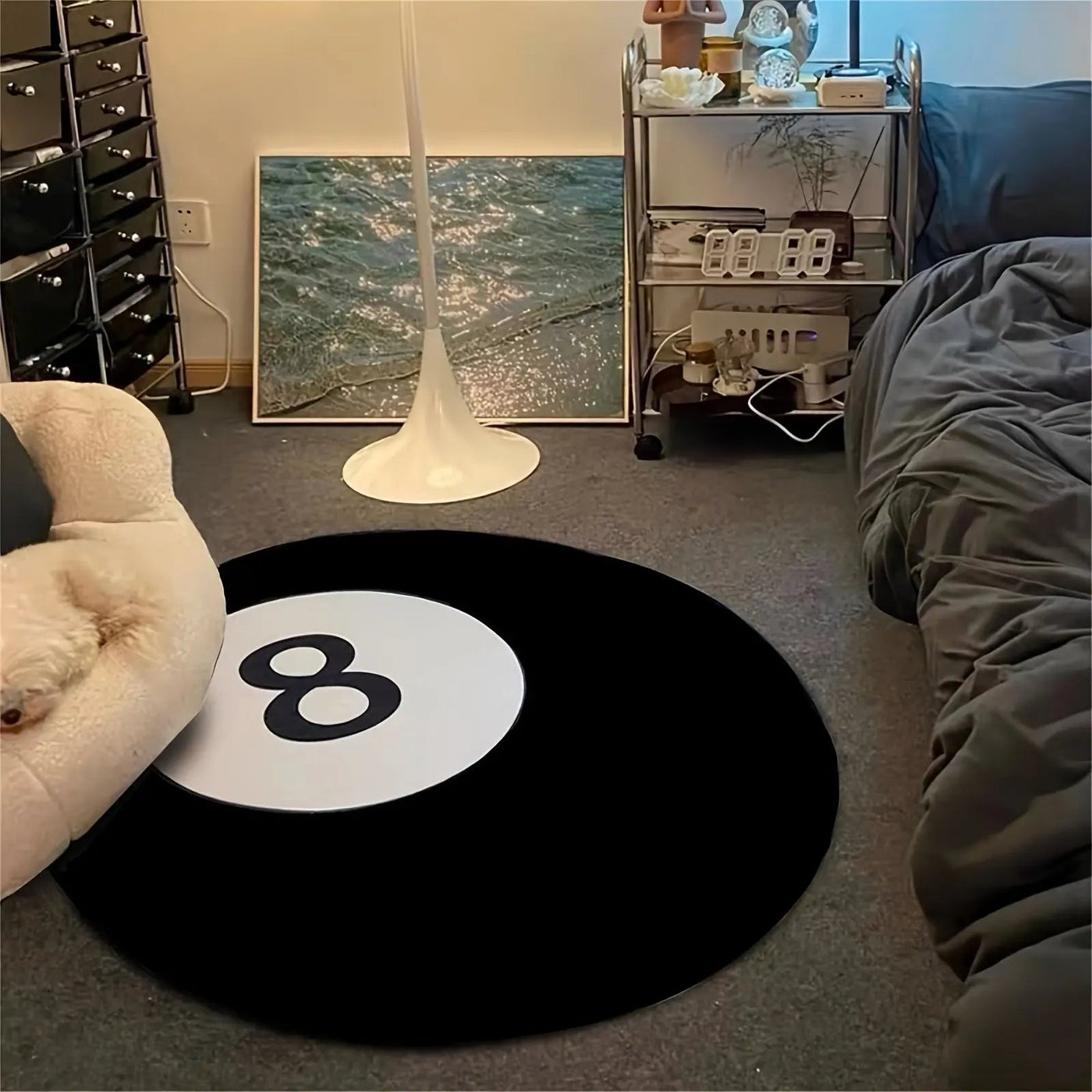 Teppich – 8 Ball | Dekorativer & Stilvoller Spielteppich