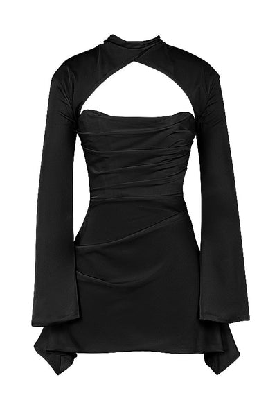 Drapiertes | korsettkleid für damen