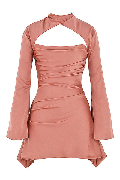 Drapiertes | korsettkleid für damen