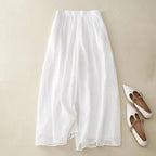 Nicole Leinenhose – Damen Leichte Hose mit Gerade-Bein-Schnitt