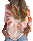 Maila - Bluse Damenshirt mit Rundhalsausschnitt