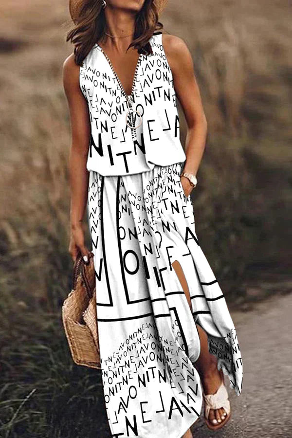 ADA | Kleid mit Textdruck