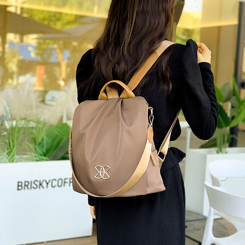 Diebstahlsichere Schultertasche | Oxford-Gewebe mit RFID-Schutz | Mehrere Fächer für Alltag und Reisen | Schmid