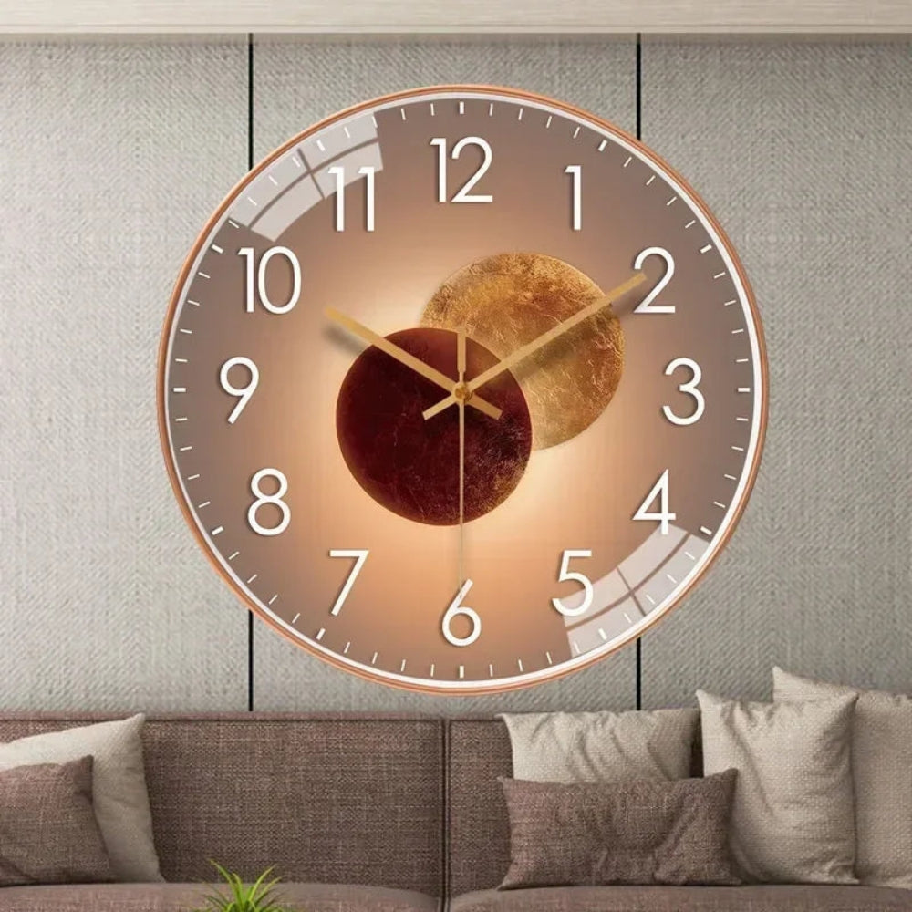 QuietEdge Digitale Wand-Uhr mit stillem Uhrwerk und klarer Anzeige