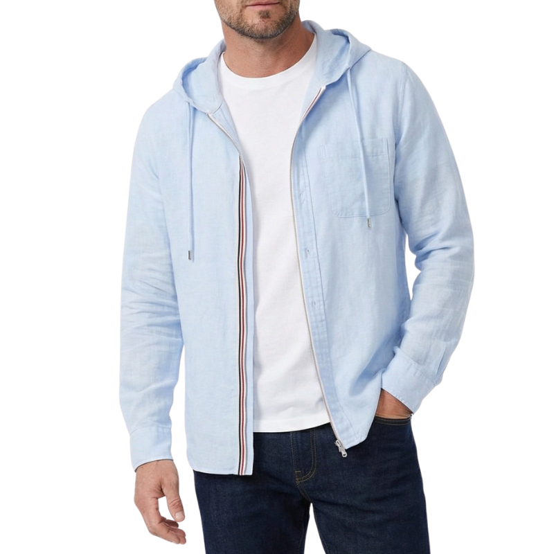 Casa Leinen‑Hoodie – Leichtes Kapuzen‑Oberteil