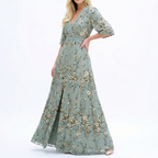 Marisa Blumenkleid – Damen Leichtes Kleid mit Blumenmuster