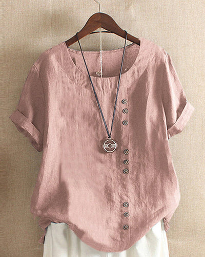 Damen l Kurzarm-Bluse
