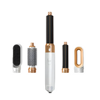 5-in-1 Haarstyler | Einstellbare Temperatur & Integrierter Luftstrom | Multifunktionsgerät zum Trocknen, Locken & Glätten | Schmid