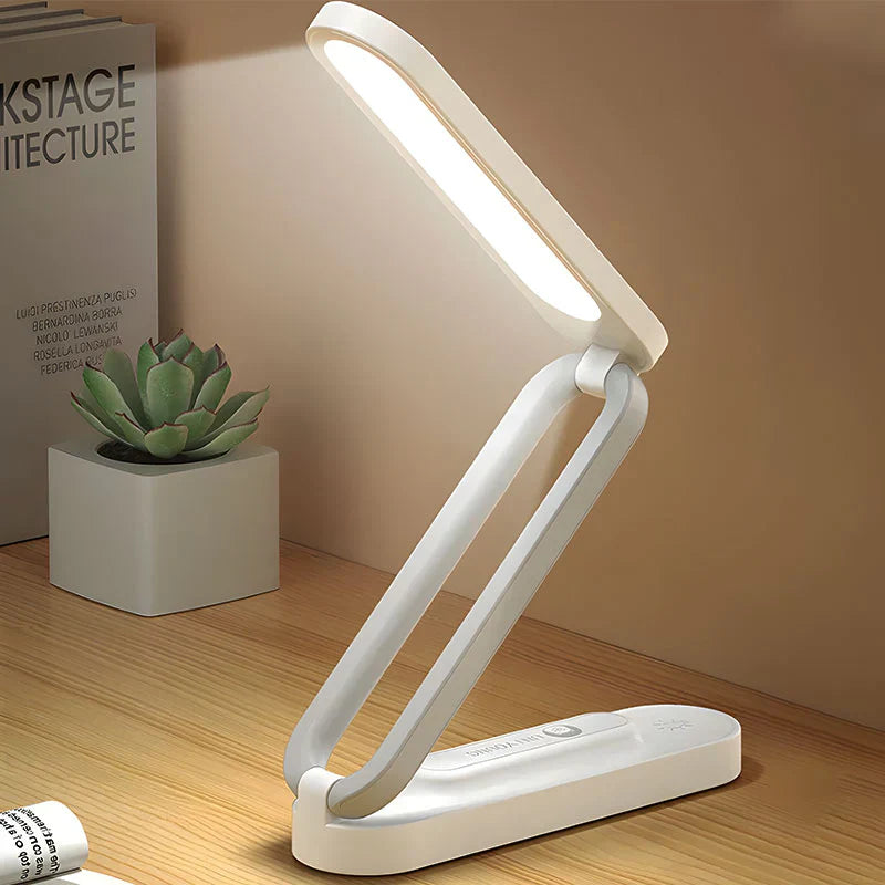 LumiTask | Verstellbare Schreibtischlampe Mit Touch-Dimmung Und Wiederaufladbarem Akku