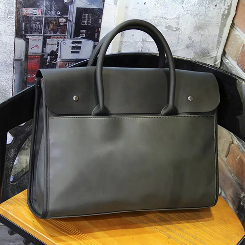 Aktentasche aus Leder | Business Tasche mit Abnehmbarem Schulterriemen und Mehreren Fächern | Arbeit und Reisen | Schmid