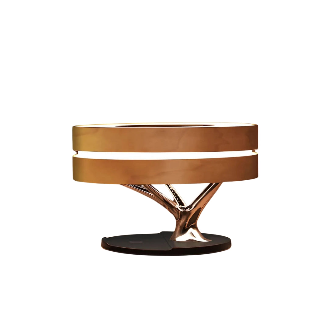 LumiNest – Led-Tischlampe | Minimalistisch Und Naturinspiriert