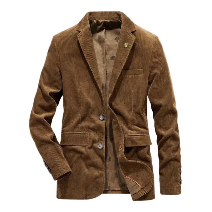 Ridgeway - Herren Corduroy Blazer mit Ellbogenpatches
