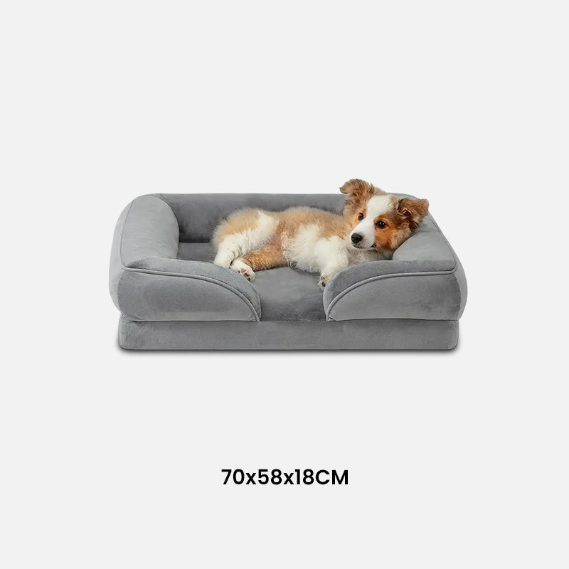 Orthopädisches hundebett | gesunder schlaf und entlastung für gelenke
