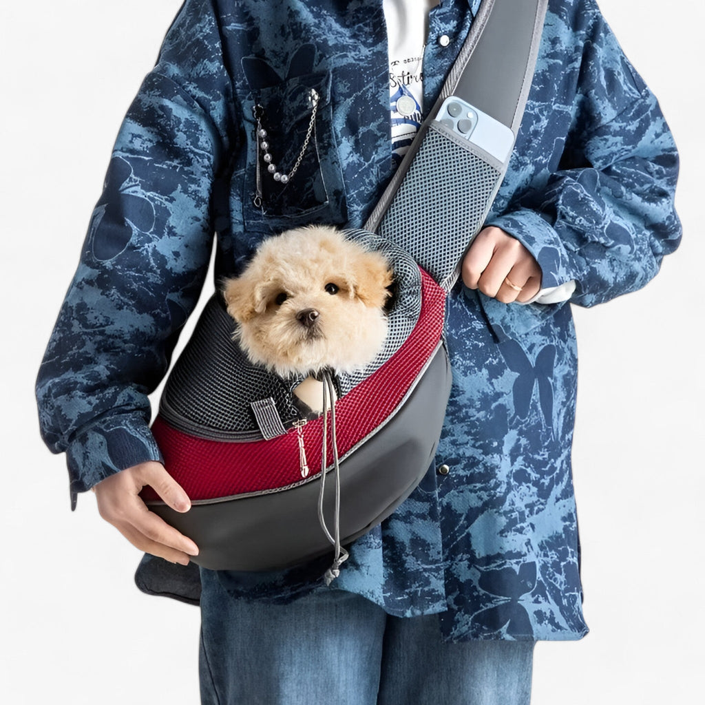 PawPort – Haustier‑Draagtas mit Atmungsaktivem Mesh