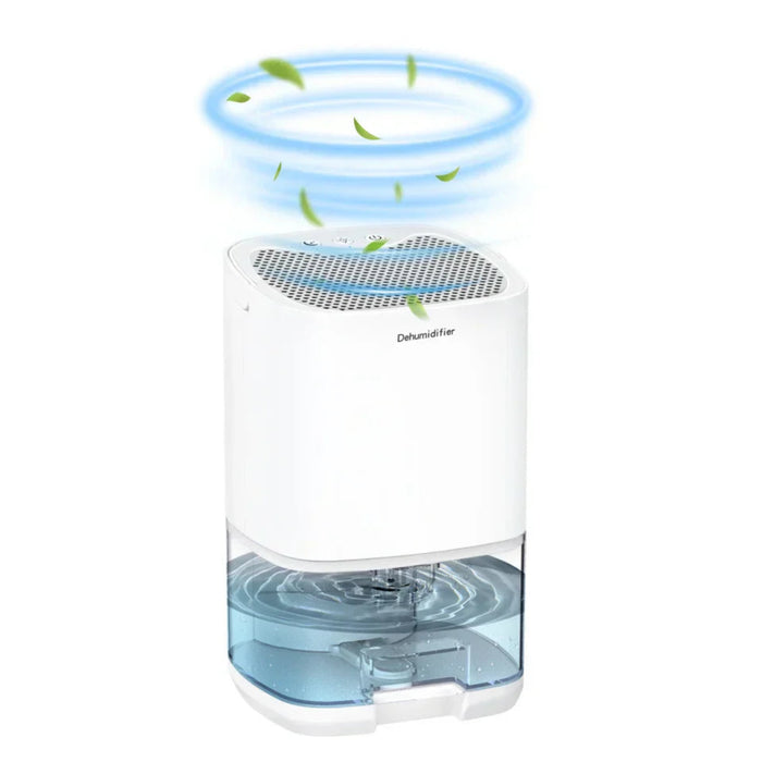 2-in-1 Luftentfeuchter | Kompakter Luftentfeuchter mit Luftfiltration | Leiser Betrieb für Zuhause und Büro | Schmid